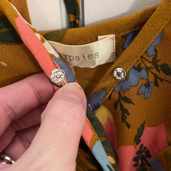 Band of Gypsies floral jumpsuit - Picture 7 of 9